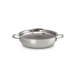 LE CREUSET Sauteuse Provençale en Inox et Couvercle 30 cm Best