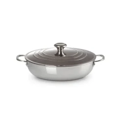 LE CREUSET Sauteuse Provençale Inox Signature 30 cm et couvercle Clearance