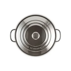 LE CREUSET Sauteuse Provençale Inox Signature 30 cm et couvercle Clearance