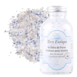 TERRE EXOTIQUE Sel Bleu de Perse en Cristaux 250 g Hot