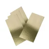 CUISINEADDICT Semelle à Bûche 35x10cm Or Bord Droit (x50) Sale