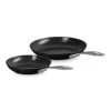 LE CREUSET Set 2 Poêles Antiadhérentes Essentiel Céramique 24 et 28 cm Best