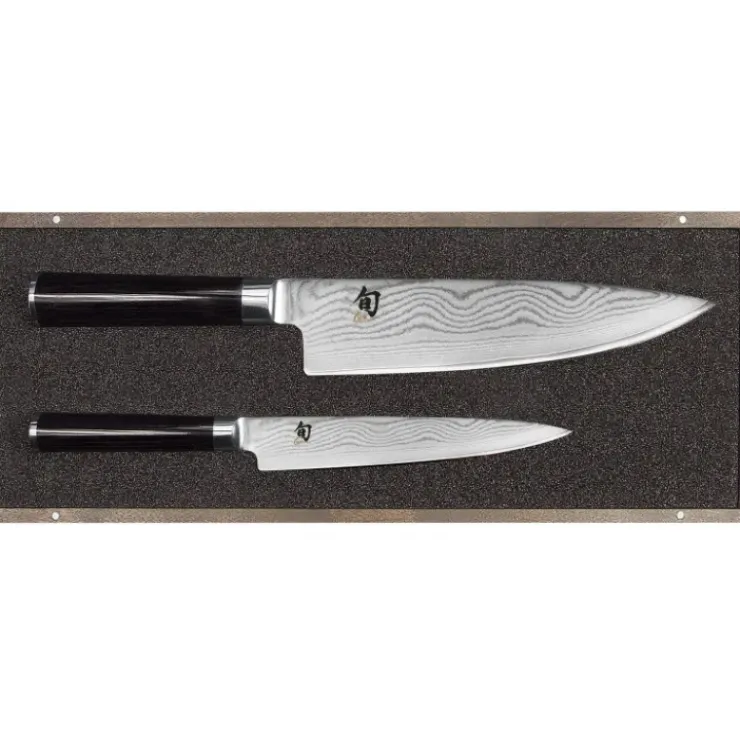 KAI Set Couteau Universel et Couteau de Chef Shun Classic Damas Online