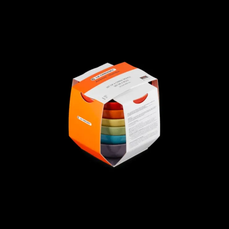 LE CREUSET Set de 6 Bols Céramique 16 cm 0,65 L Clearance
