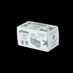 PEBBLY Set de 2 Coquetiers en Bambou Best