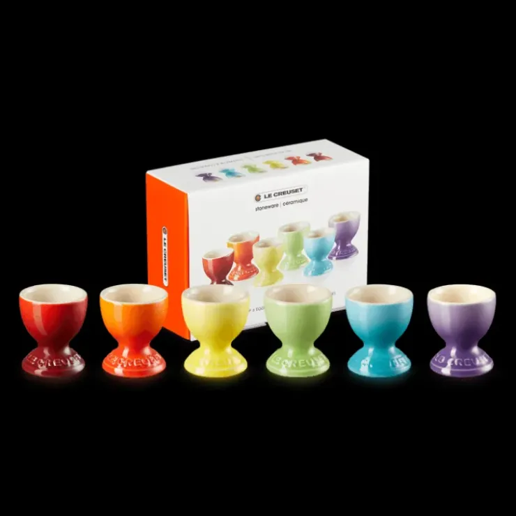 LE CREUSET Set de 6 Coquetiers en Céramique Outlet