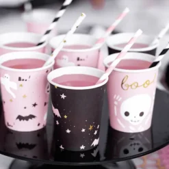 PARTYDECO Set de 6 Gobelets Halloween en Papier PartyDéco New