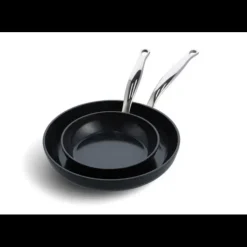 GREENPAN Set de 2 Poêles 20 et 28 cm collection BARCELONA PRO Discount