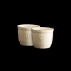 EMILE HENRY Set de 2 Ramequins en Céramique N°8 cm Argile Outlet