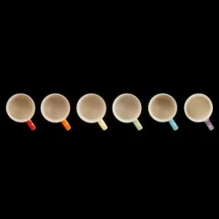 LE CREUSET Set de 6 tasses à Espresso Céramique 10 cl Best