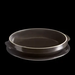 EMILE HENRY Set Moule à Tarte Tatin en Céramique Ø 33 cm Fusain Hot