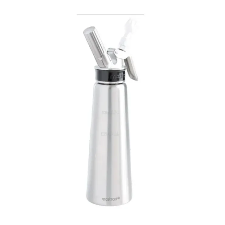 MASTRAD Siphon de Cuisine Professionnel en Inox 1L Hot