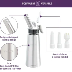 MASTRAD Siphon Professionnel 0,5L