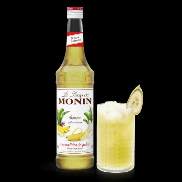 MONIN Sirop Banane Jaune 70 cl