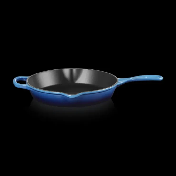 LE CREUSET Skillet Rond Profond 26cm en Fonte Azur Outlet
