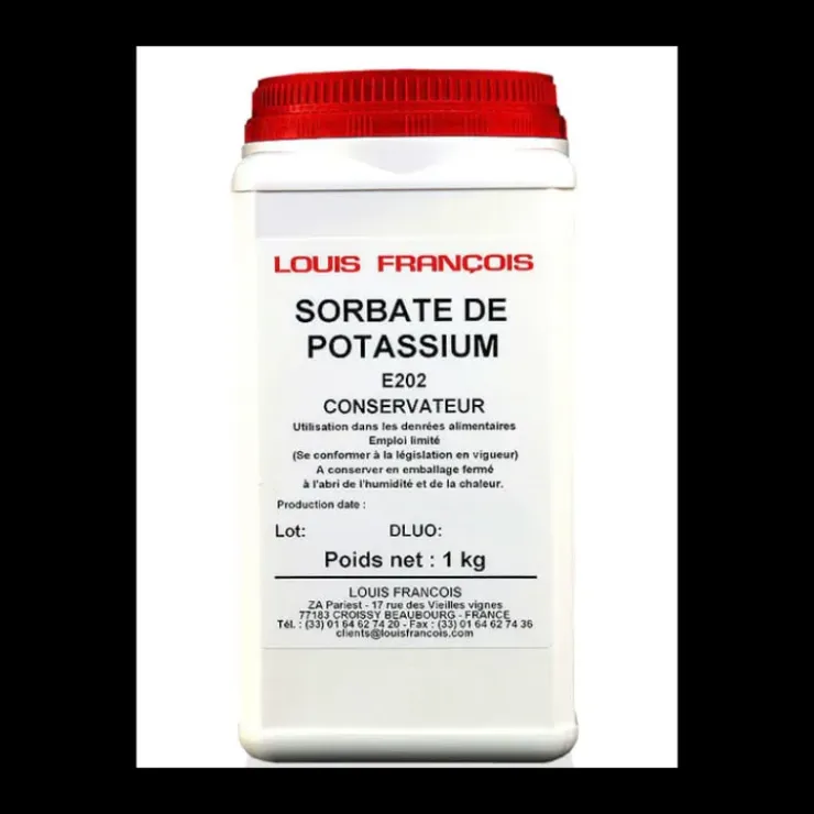 LOUIS FRANCOIS Sorbate de Potassium E202 1 kg Louis François Discount
