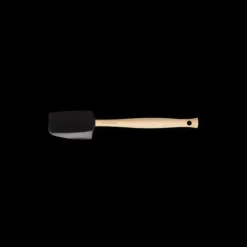 LE CREUSET Spatule Medium Silicone 29 cm Noir Création Discount