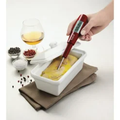 YOOCOOK Spatule Thermomètre amovible + embout cuillère Sale
