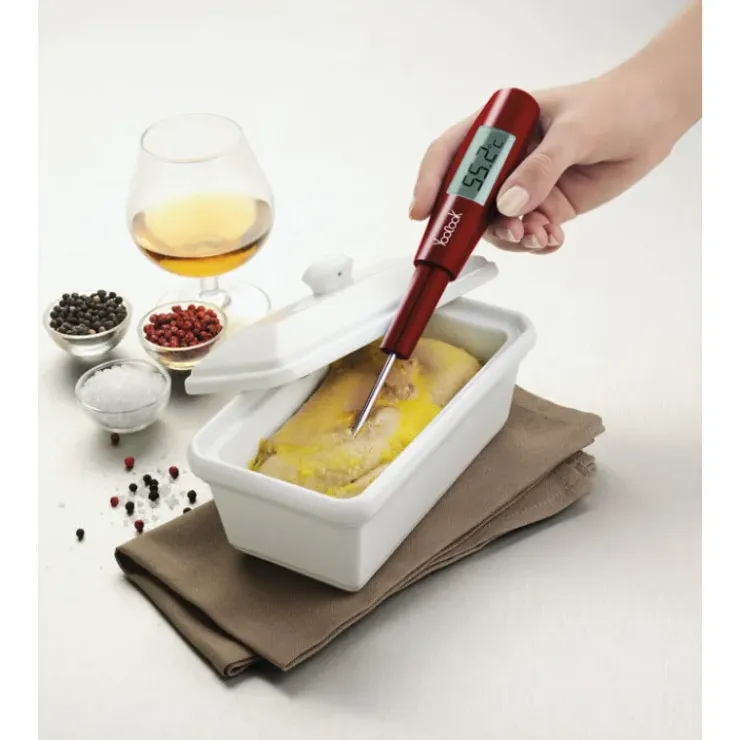 YOOCOOK Spatule Thermomètre amovible + embout cuillère Sale