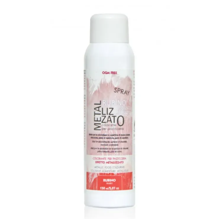 CUISINEADDICT Spray Colorant Rouge Effet Métallisé 150 ml Best