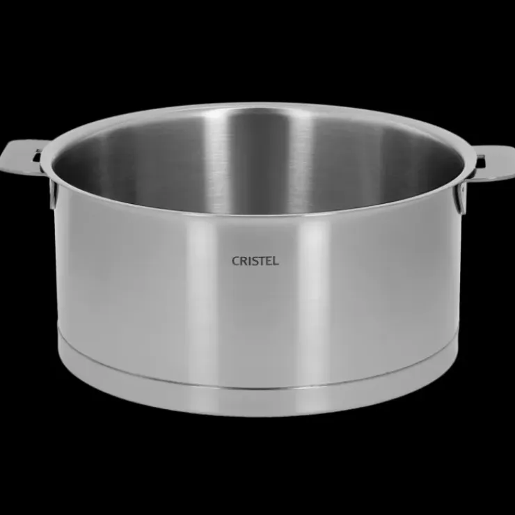 CRISTEL Série de 3 Casseroles Strate Amovible Inox Clearance