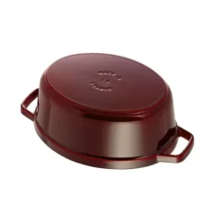 STAUB Cocotte Fonte Ovale 29 cm Grenadine Majolique 4,2 L Hot