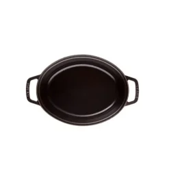 STAUB Cocotte Fonte Ovale 23 cm Noir Mat 2,35 L Online