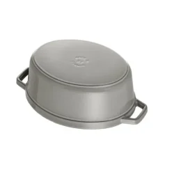STAUB Cocotte Fonte Ovale 17 cm Gris Graphite 1 L Clearance
