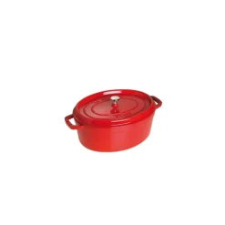 STAUB Cocotte Fonte Ovale 33 cm Rouge Cerise 6,7 L Online