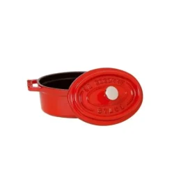 STAUB Cocotte Fonte Ovale 33 cm Rouge Cerise 6,7 L Online