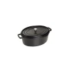 STAUB Cocotte Fonte Ovale 41 cm Noir Mat 12 L Clearance