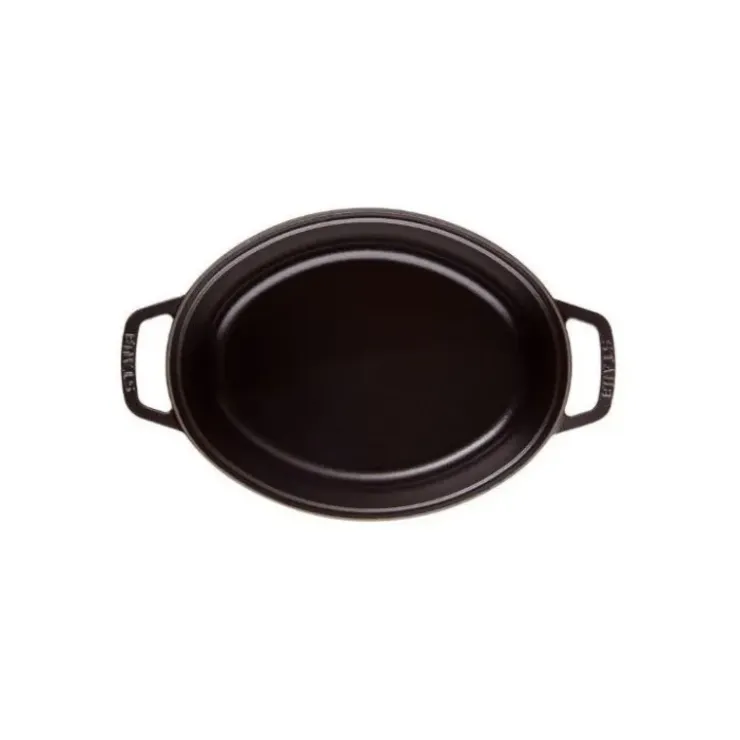STAUB Cocotte Fonte Ovale 41 cm Noir Mat 12 L Clearance