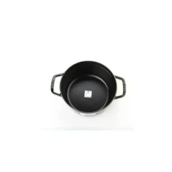 STAUB Cocotte Fonte Ronde 26 cm Vert Basilic Majolique 5,2 L