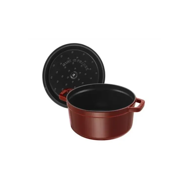STAUB Cocotte Fonte Ronde 24 cm Grenadine Majolique 3,8 L Best