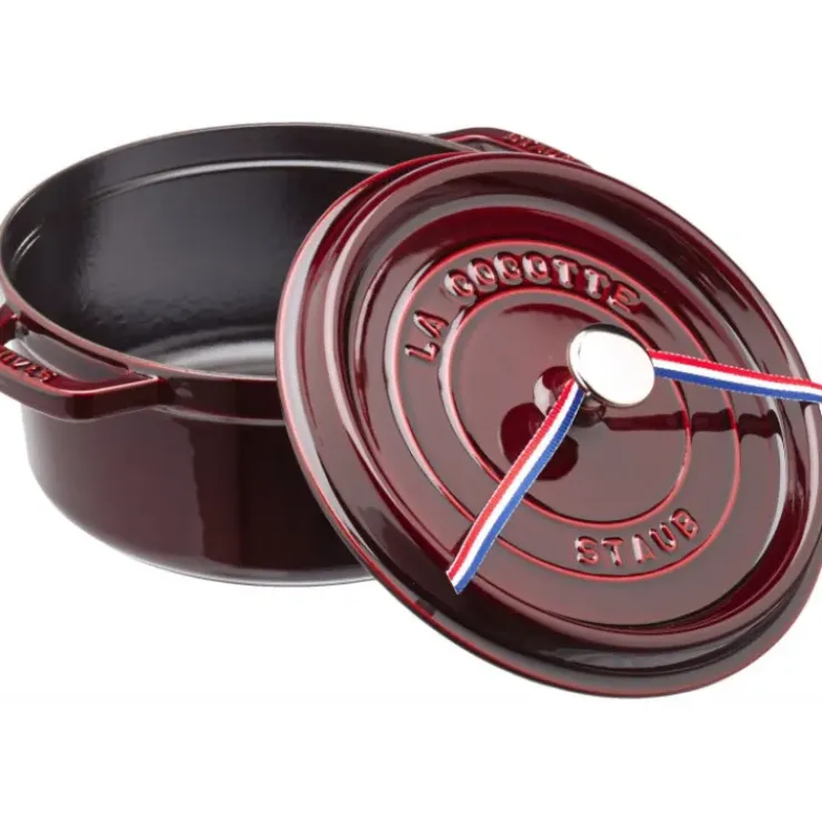 STAUB Cocotte Fonte Ronde 26 cm Grenadine Majolique 5,2 L Clearance