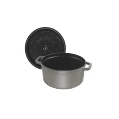 STAUB Cocotte Fonte Ronde 26 cm Gris Graphite 5,2 L Outlet