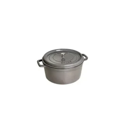 STAUB Cocotte Fonte Ronde 20 cm Gris Graphite 2,2 L New