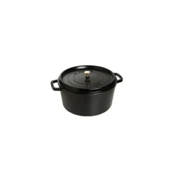 STAUB Cocotte Fonte Ronde 20 cm Noir Mat 2,2 L New