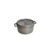STAUB Cocotte Fonte Ronde 24 cm Gris Graphite 3,8 L Clearance