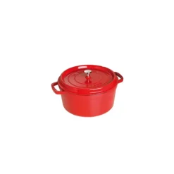 STAUB Cocotte Fonte Ronde 22 cm Rouge Cerise 2,6 L Sale