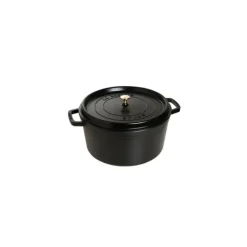 STAUB Cocotte Fonte Ronde 28 cm Noir Mat 6,7 L Outlet