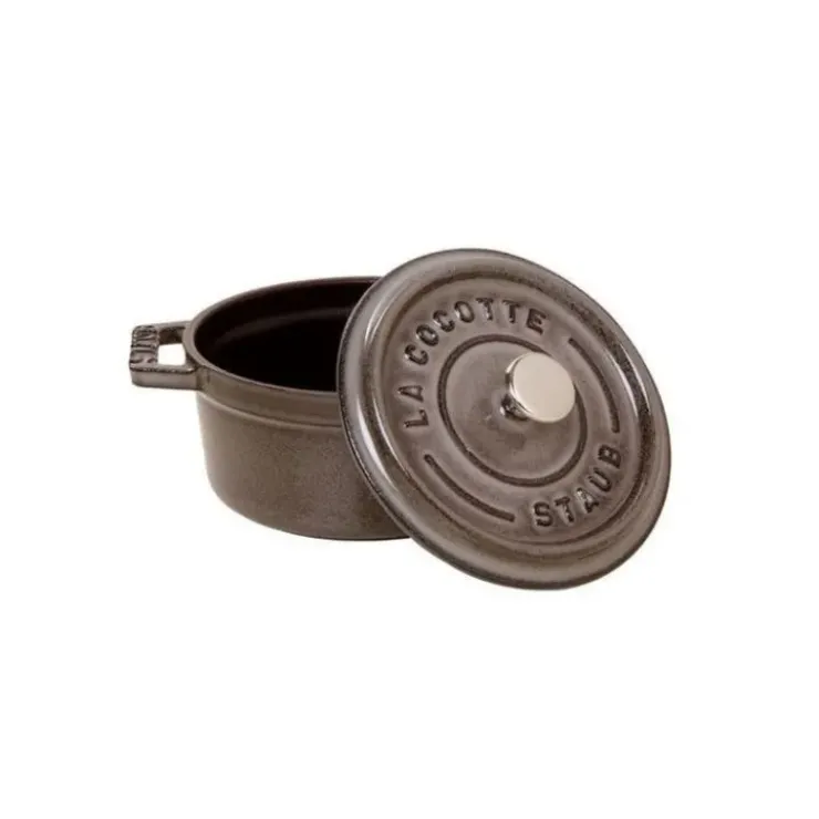 STAUB Cocotte Fonte Ronde 18 cm Gris Graphite 1,7 L Clearance