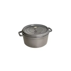 STAUB Cocotte Fonte Ronde 30 cm Gris Graphite 8,35 L Best