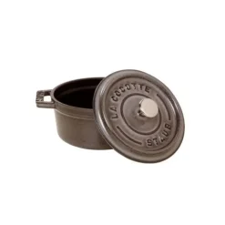 STAUB Cocotte Fonte Ronde 28 cm Gris Graphite 6,7 L Best