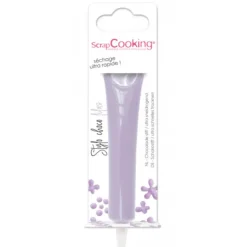 SCRAPCOOKING Stylo Chocolat Lilas 25 g New
