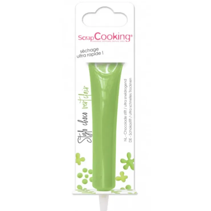 SCRAPCOOKING Stylo Chocolat Vert Pomme 25 g Discount