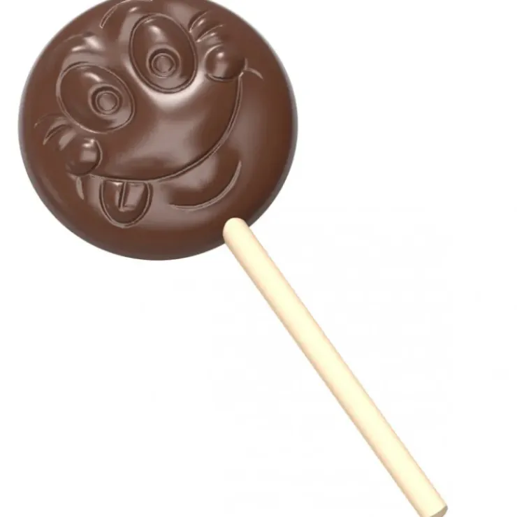 CHOCOLATE WORLD Sucettes Smiley (x4) Moule à Chocolat New