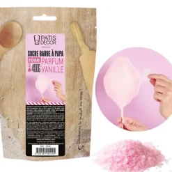 PATISDECOR Sucre Barbe à Papa Vanille 400 g Patisdécor Clearance