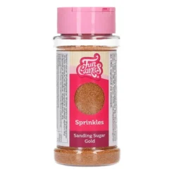 FUNCAKES Sucre Coloré Or 80g Hot