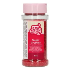 FUNCAKES Sucre coloré Rouge 80g